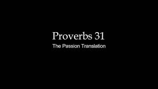 Reading of Proverbs 31 Passion Translation (Audio) screenshot 4