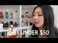 TOP 10 AFFORDABLE PERFUMES UNDER $50 | Perfume Collection 2021