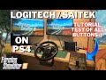 Test  panneau latral logitechsaitek  test de tous les boutons  farming simulator 19  ps4
