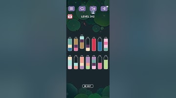 water sort puzzle -sort color puzzle game level 312