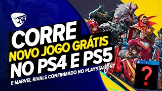 CORRE! NOVO JOGO GRÁTIS PARA SEMPRE NO PS4 e PS5! E MARVEL RIVALS CONFIRMADO No PLAYSTATION