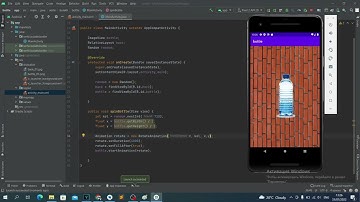 Приложение Бутылочка на Java в Android Studio. Урок 02. Анимации в Android Studio.