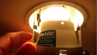 How To Replace Recessed Lighting W Cover In Bathroom