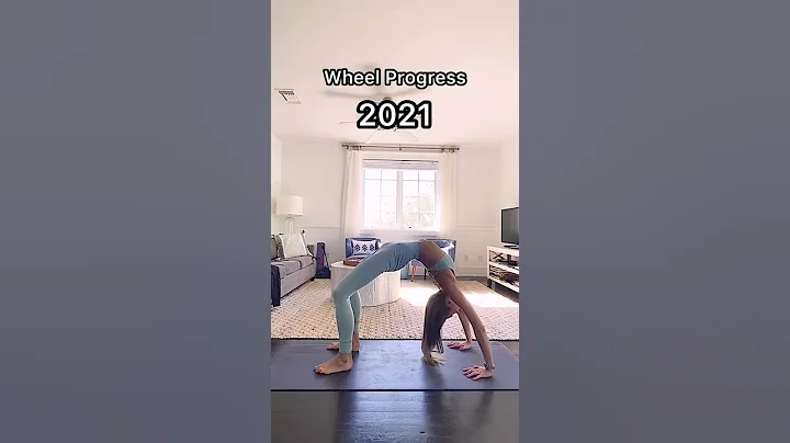 1 year Backbend progress🤯 #yoga #shorts #Backbend