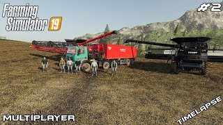Big hravest | Felsbrunn | Multiplayer Farming Simulator 19 | Episode 2