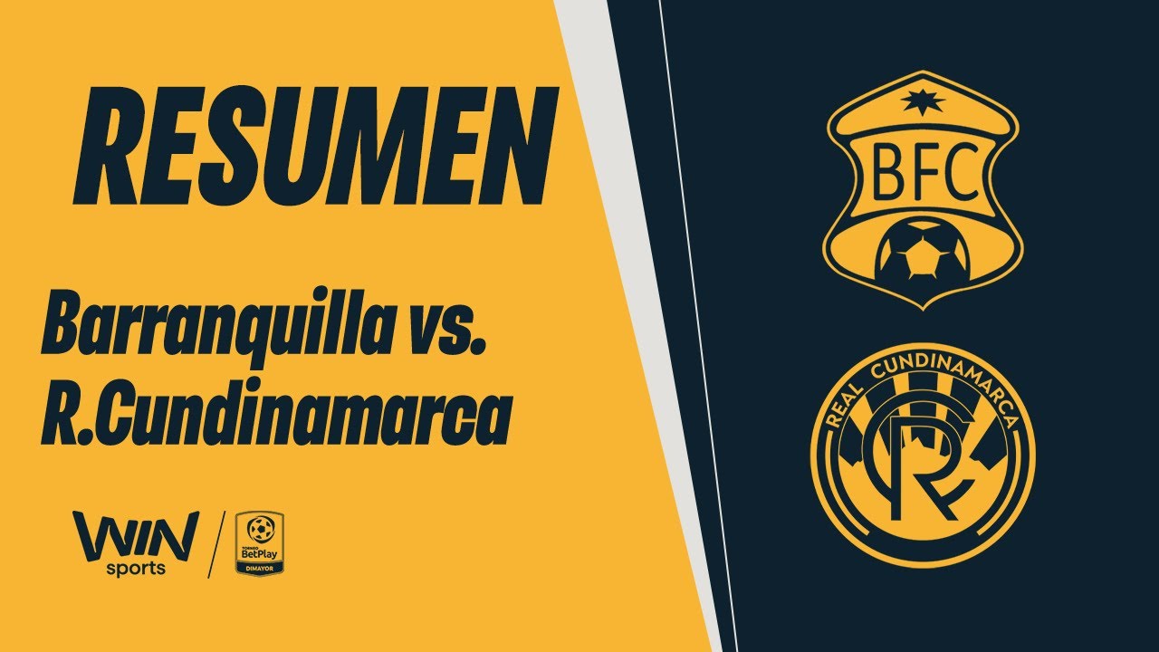 Barranquilla FC vs. Real Cundinamarca (resumen y goles) | Torneo ...