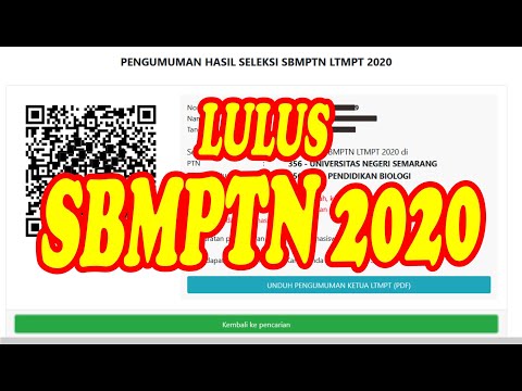 Cara cek Pengumuman SBMPTN 2020, Lulus atau Tidak di Laman LTMPT