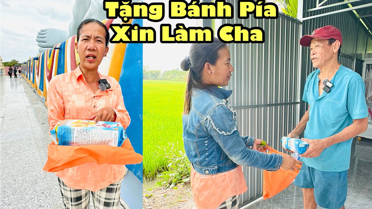 Tới công chuyện quy bán nước xuyên Tết, còn mua bánh pía tặng chú giá xin chú Giá làm cha 