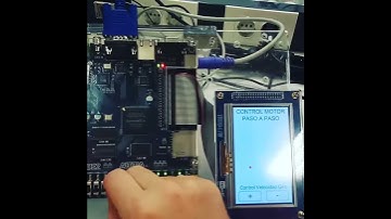 Control  Motor DC y uso de TFT con FPGA[MUISE/2017-2018]