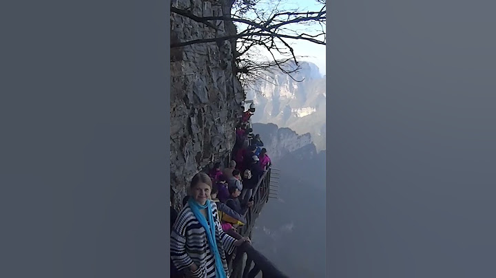 гора тяньмэнь, Китай, Чжанцзяцзе