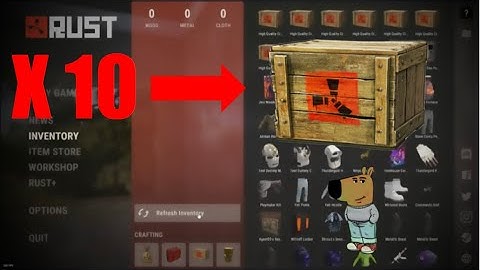 Opening 10 High Quality Crates Rust