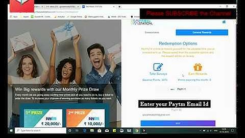 How to redeem points in the Panel station
