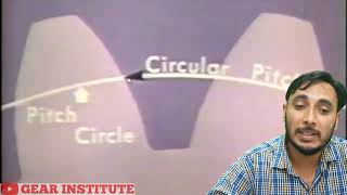 Gear Terminology || Involute Gear Profile || pitch circle || base circle