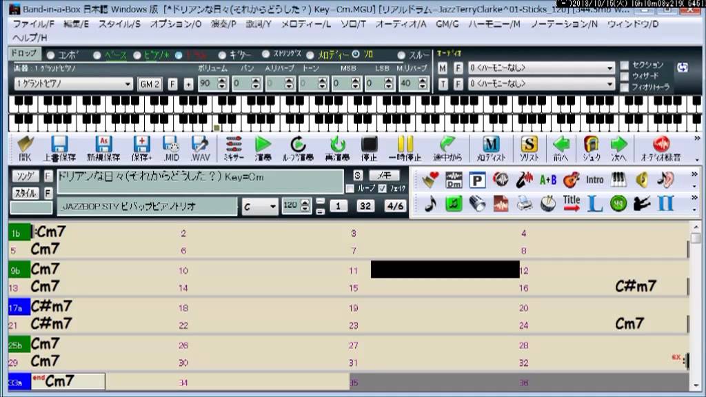 jazz roster ドリアンスケールを簡単に耳コピで覚えるための曲　「ドリアンな日々(それからどうした？) Key=C 」