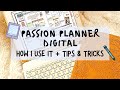 How I use the new Passion Planner Digital! (IG Live)