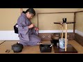 三友棚後炭点前 Nochizumitemae, Sanyudana Omotesenke-ryu [表千家流] tea class 2020-10-4