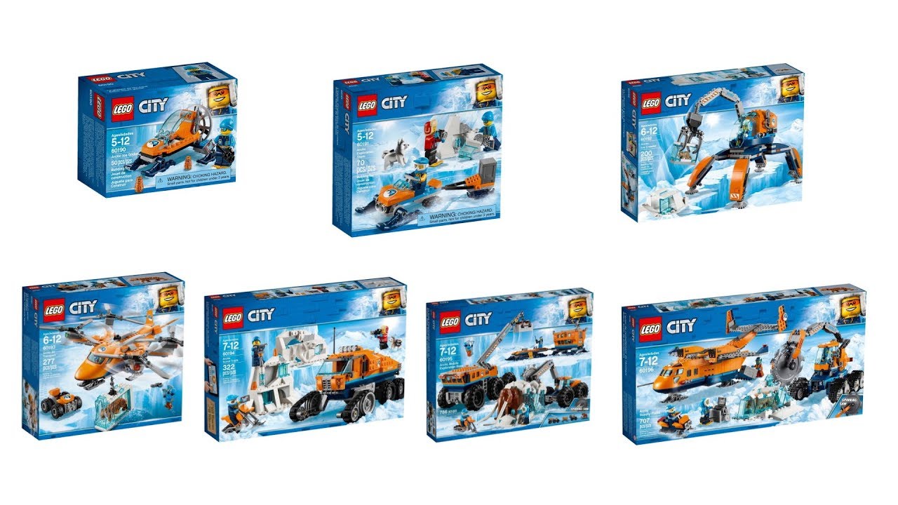 Nowości Czerwiec 2018 Lego City Badacze Arktyki Youtube