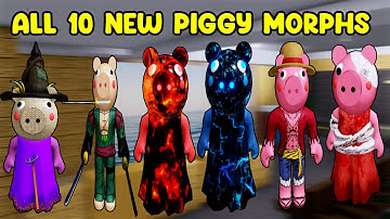 UPDATE - How To Find ALL 10 NEW PIGGY MORPHS in Find The Piggy Morphs