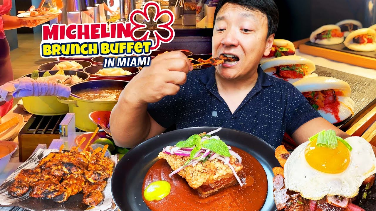 ALL YOU CAN EAT Peruvian MICHELIN BRUNCH BUFFET in Miami Florida
