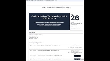 Live Demo of MailChimp Calendar Invite Sending with RSVP Button
