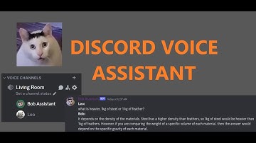 [Demo] A simple Discord voice assistant using Discordjs v14, Whisper, coqui-ai TTS, GPT4All