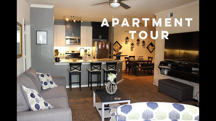 Apartment Tour | Decorating on a Budget, DIY Furni...