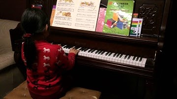 Bastien Piano level 3:Graceful Unicorn played by Victoria