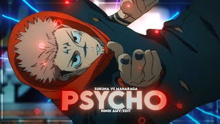 Psycho Saiyaan I Sukuna Vs Mahoraga Jujutsu Kaisen Hindi Editamv Quick