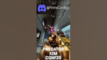 BEST XIM CONFIG BY PREDATOR (APEX LEGENDS SEASON 26 MONTAGE)