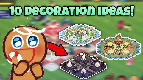 My Top 10 Decoration Ideas (Compilation) - Cookie Run Kingdom