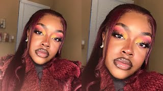 Spring time Beauty Supply Store Makeup | Ft. Ali Grace Hair