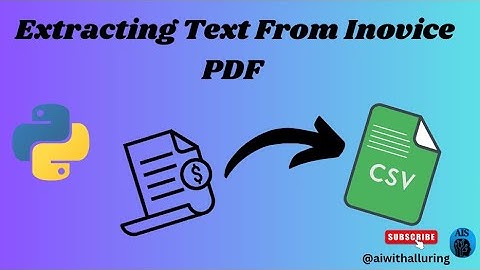 Automatic Invoice Parsing using Python in seconds