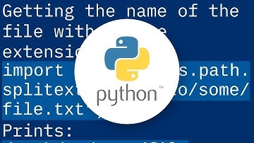 How do I get the filename without the extension from a path in Python?