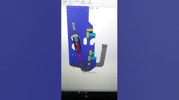 Pneumatic cylinder actuation simulation
