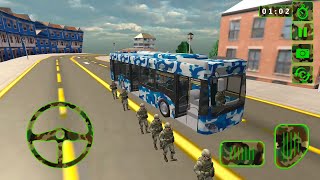 Army Bus Driver – US Military Coach Simulator 3D   Android Gameplay screenshot 1