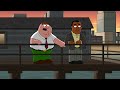 Family guy  peter and preston watching the bodies float in