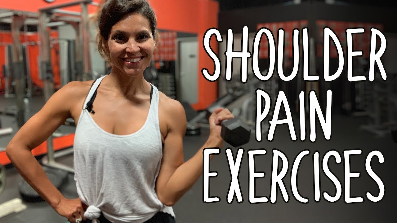 My Best 4 Shoulder Pain Exercises (SUPER SIMPLE) - YouTube