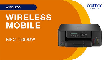 MFCT580DW set up wireless with WPS - mobile device
