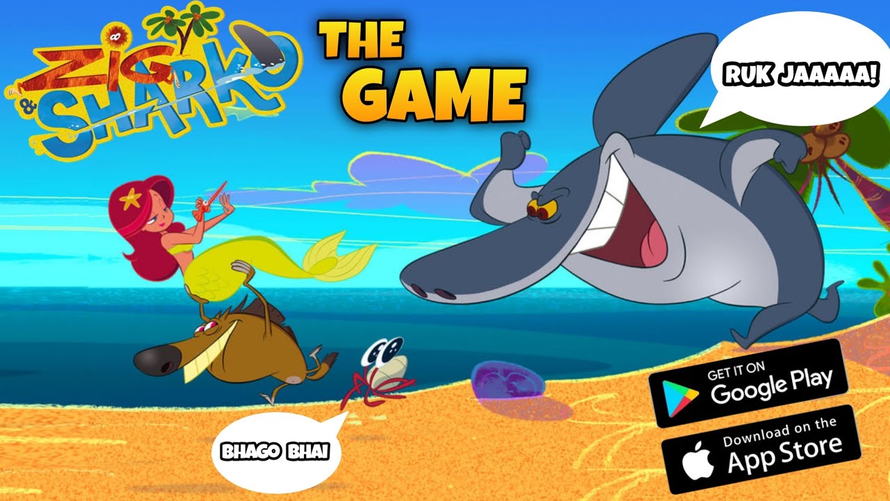 I PLAYED FIRST TIME ZIG AND SHARKO GAME - YouTube