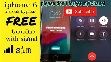 Iphone 6/6+ icloud bypass free ios 12.5.7 with signal sim working । How to bypass icloud iphone 6
