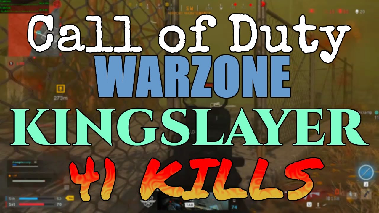 Kingslayer -- 41 Kills [COD WARZONE] - YouTube