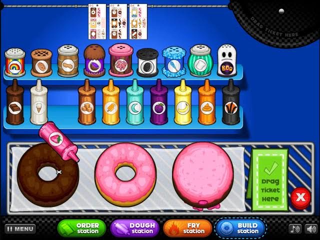 I just reached Rank 66 on Papa's Donuteria To Go!. Here is my