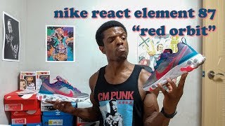 nike element react 87 red orbit