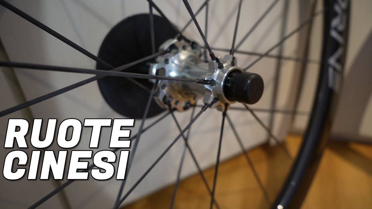 Ruote Bici Cinesi in Carbonio: Elitewheels Drive 50v 945€ con Raggi in  Carbonio - YouTube