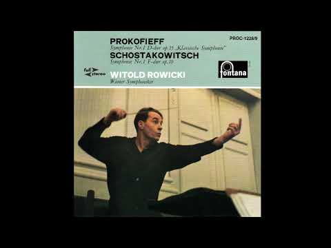 Shostakovich - Symphony No.1 (Wiener Symphonike - Rowicki)