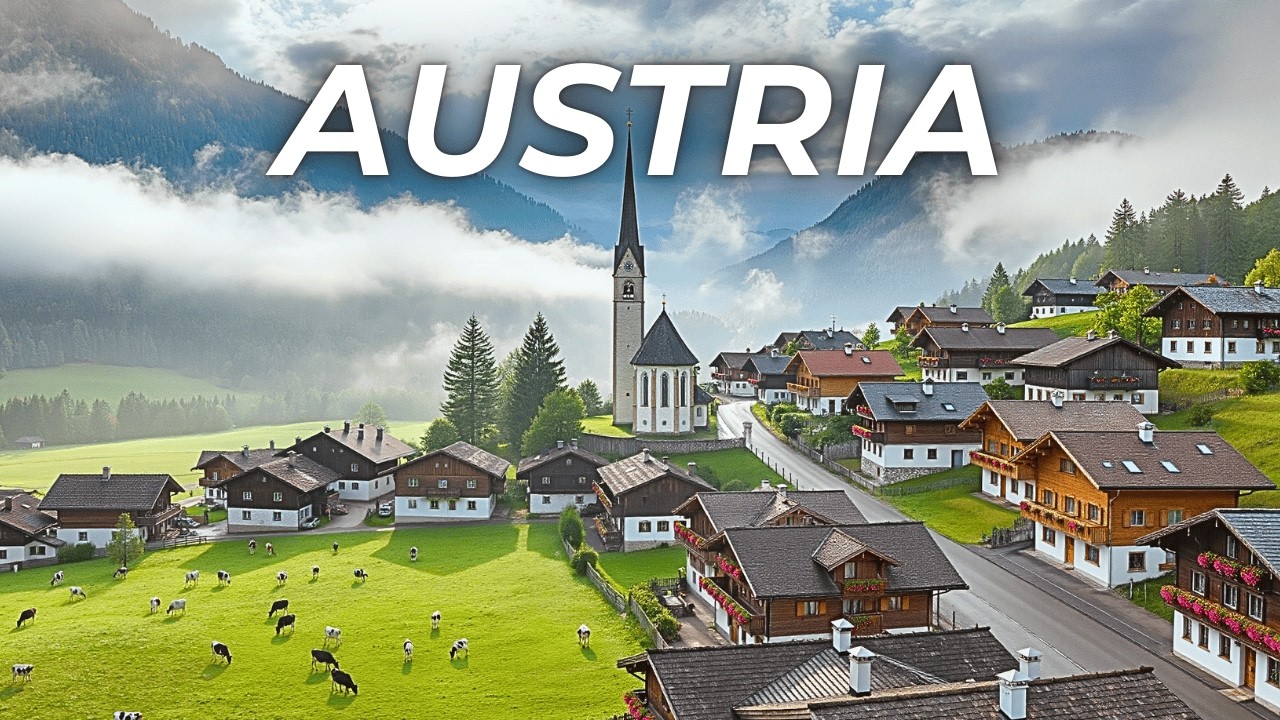 Maravilhas da Austria | Os lugares mais incríveis da Austria | Vídeo de viagem em 4K