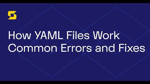 How Stackbit YAML Files Work – Common Errors and Fixes