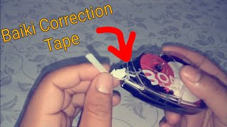 Cara baiki correction tape