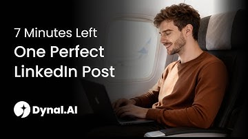 7 Minutes to Takeoff. I Chose LinkedIn. Priorities. (Dynal.AI)