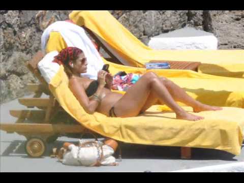 Eva Mendes in a Bikini in Italy